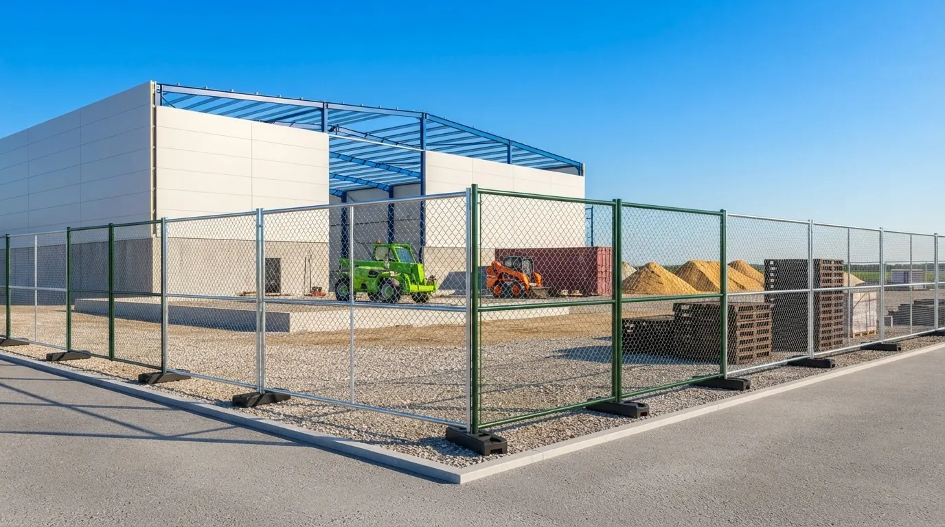 Chain Link Temporary Fence in Ankeny, IA