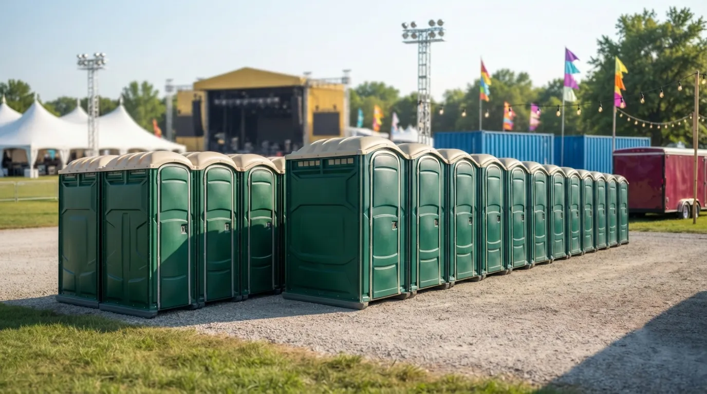 Concert Restroom Rental in Ankeny, IA