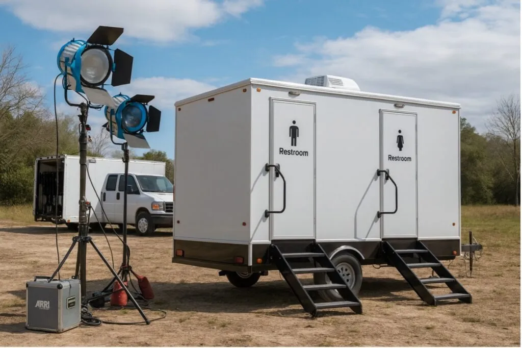 Film Set Restroom Rental in Ankeny, IA