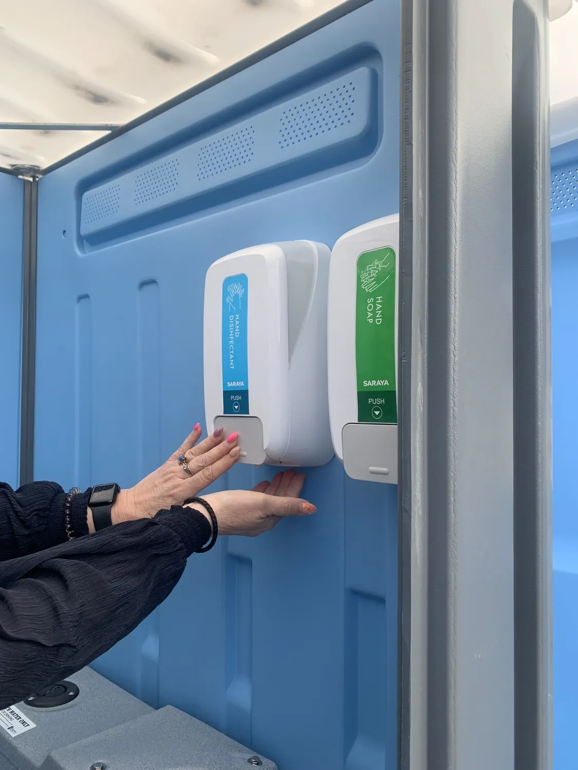Hand Sanitizer Station Rental in Ankeny, IA