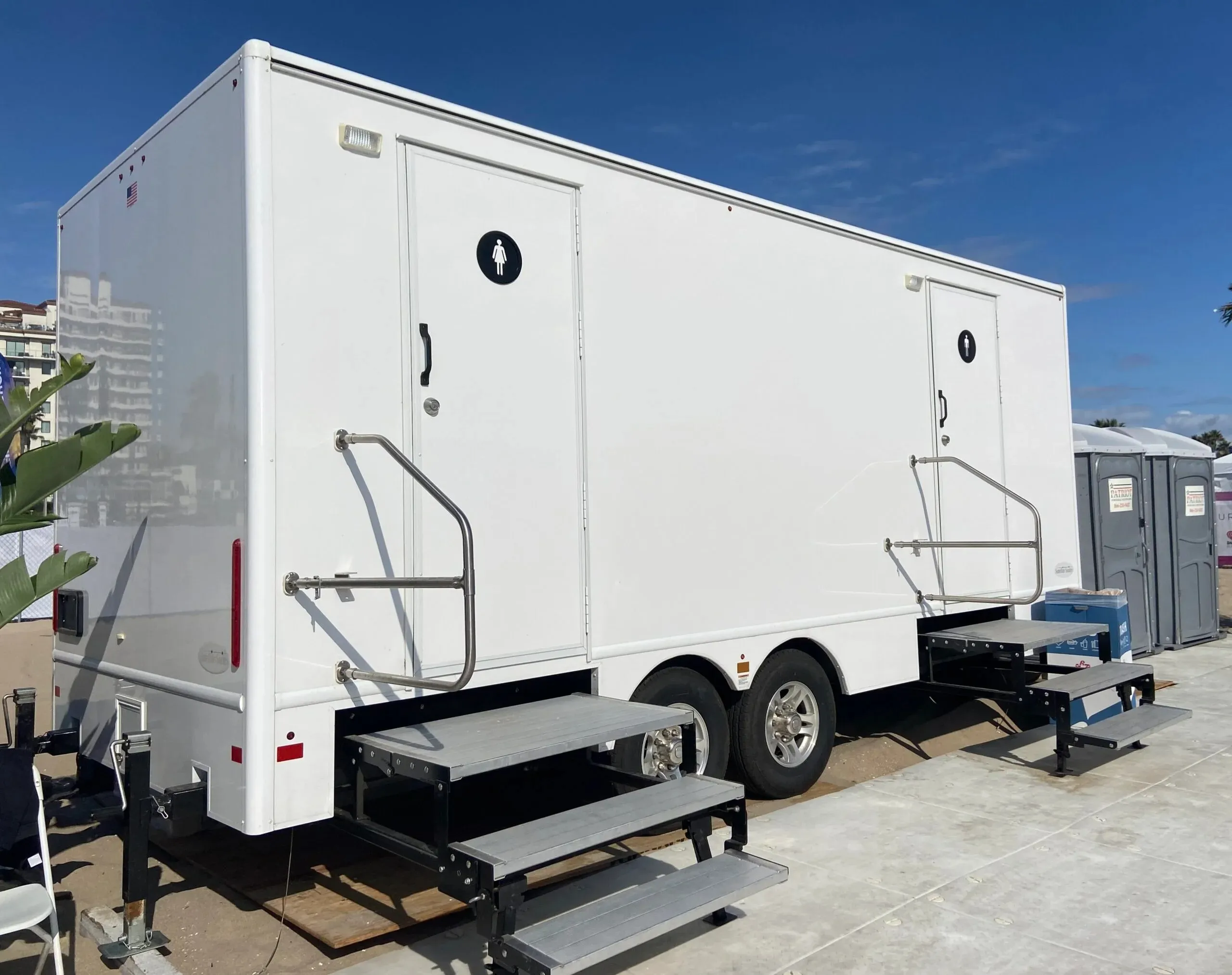 Restroom Trailer Rental Cost in Ankeny, IA