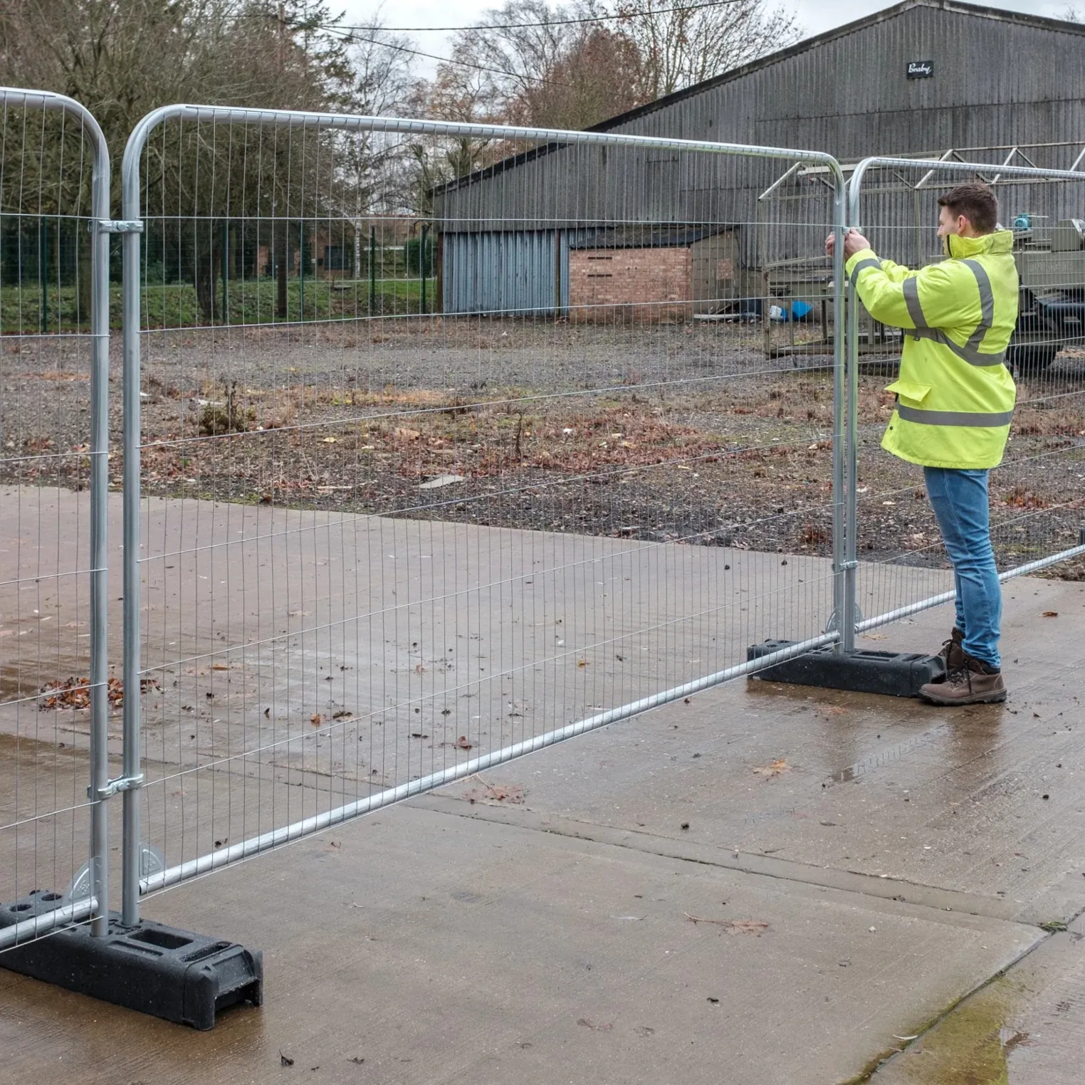 Temporary Fence Cost in Ankeny, IA